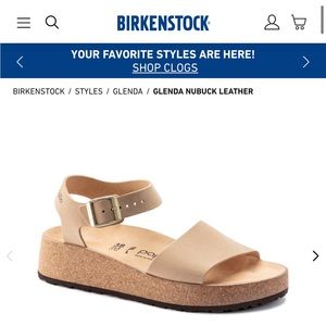 Birkenstock- Papillio Glenda Sandal. The elegant Birkenstock! Brand new.
